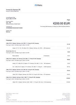 Rechnung